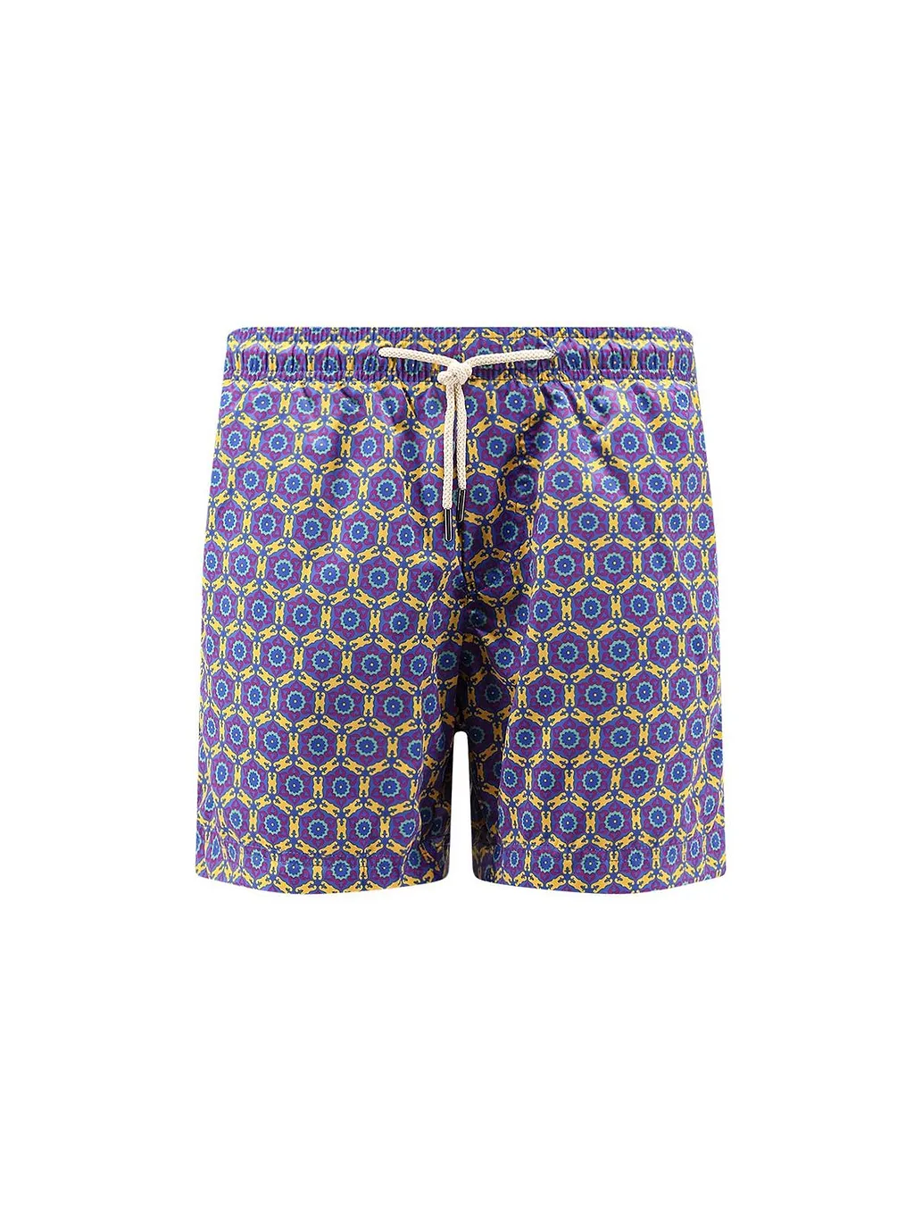Peninsula Sea Pattern Swim Shorts