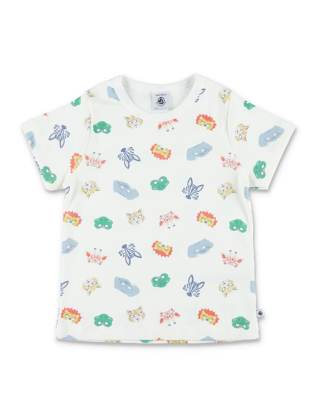 Petit Bateau Animal Mask Short Pyjamas