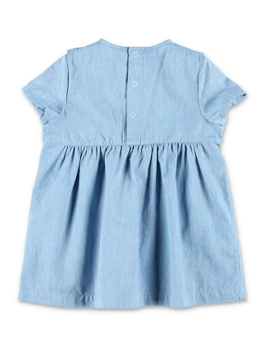 Petit Bateau Ruffled Embroidered Dresses