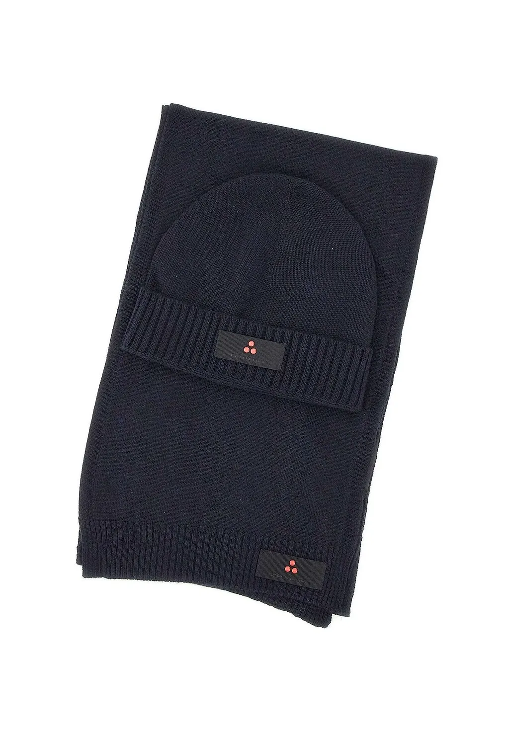 Peuterey Silli 05 Ribbed Scarf And Beanie Set