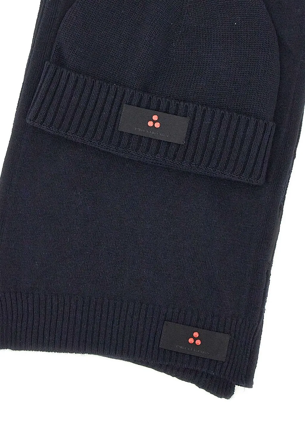 Peuterey Silli 05 Ribbed Scarf And Beanie Set