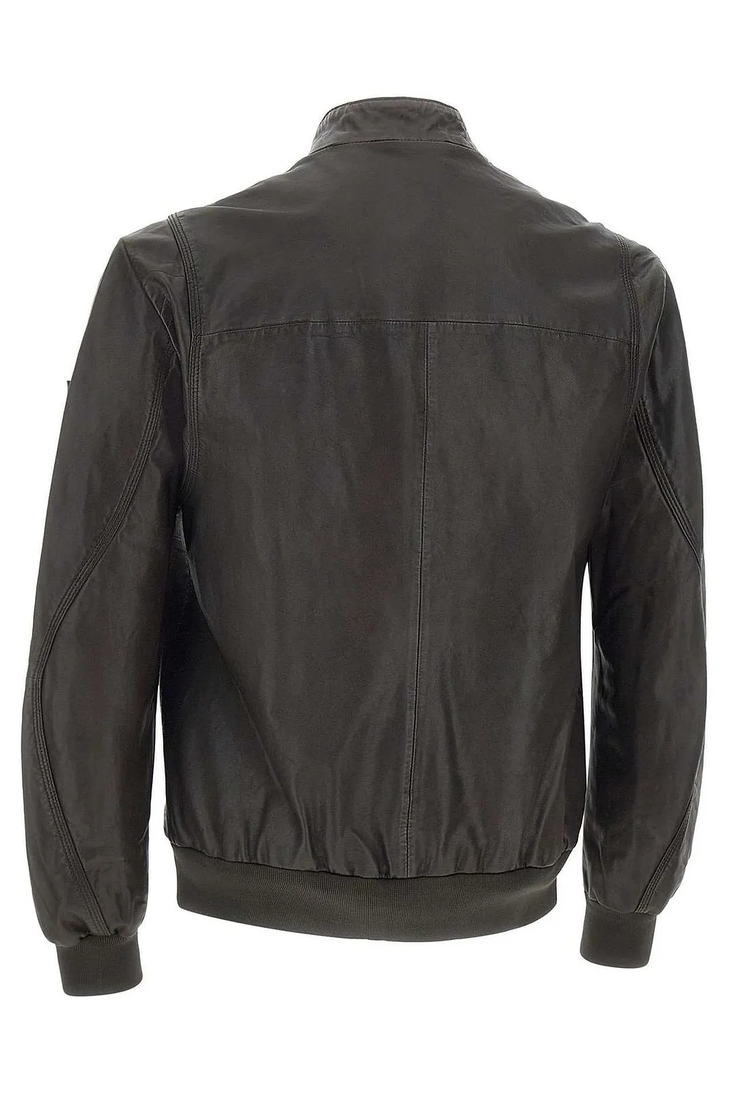 Peuterey Tureia Leather Bomber Jacket