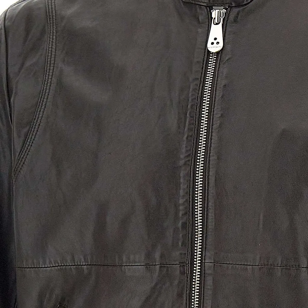 Peuterey Tureia Leather Bomber Jacket