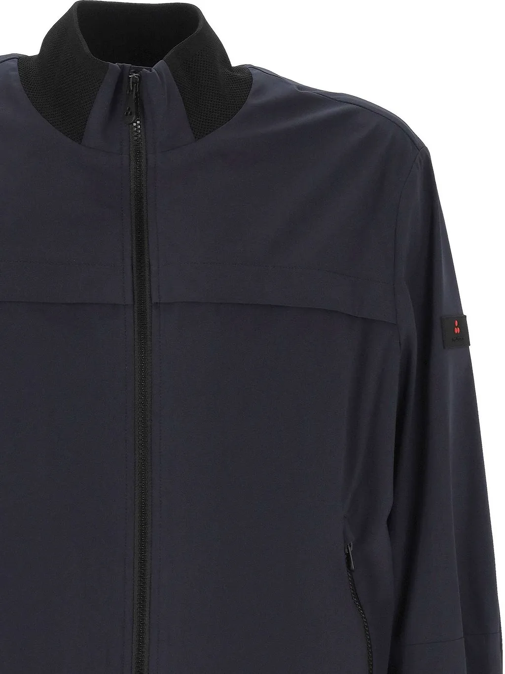 Peuterey Logo Patch Zip-Up Bomber Jacket