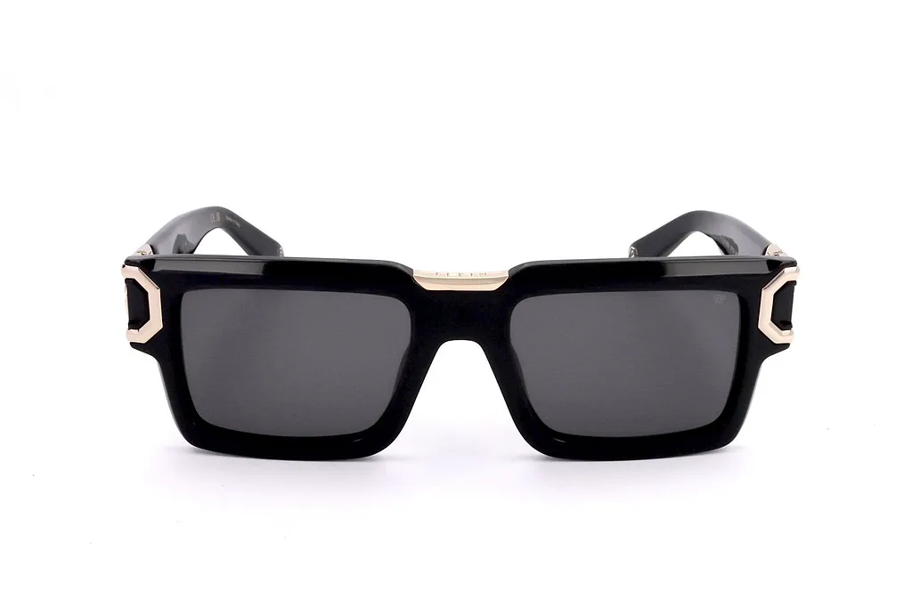 Philipp Plein Eyewear Rectangular Logo Sunglasses