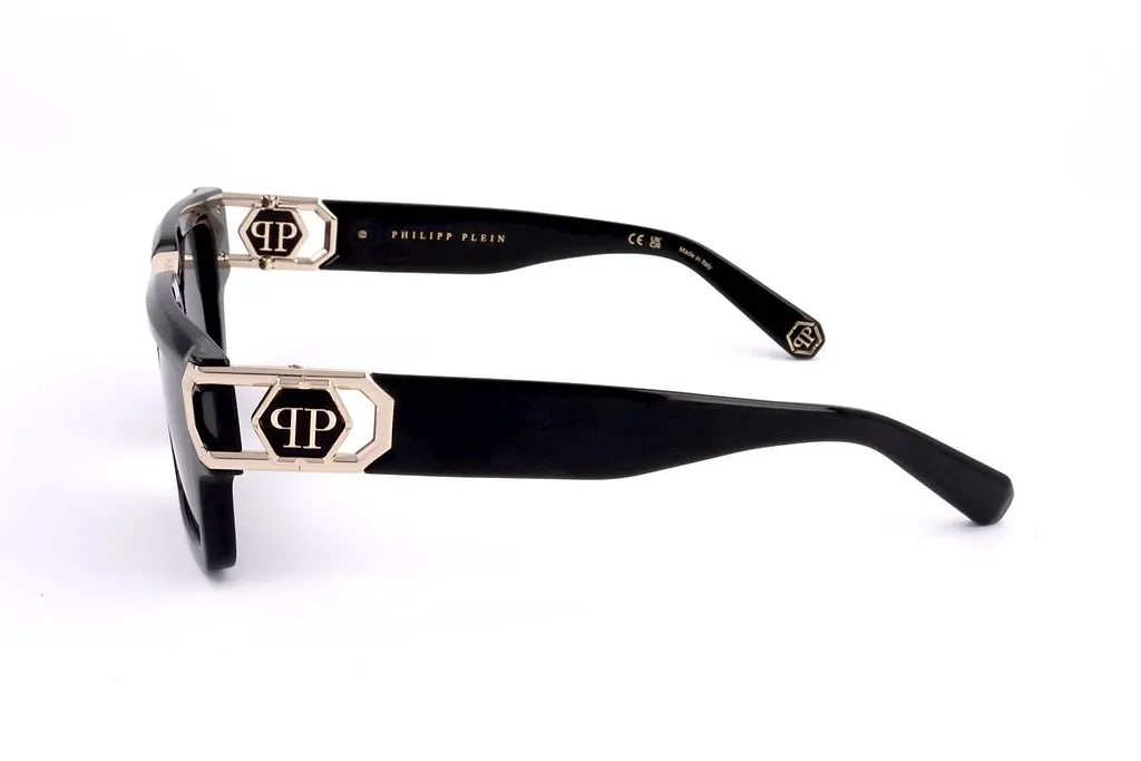 Philipp Plein Eyewear Rectangular Logo Sunglasses
