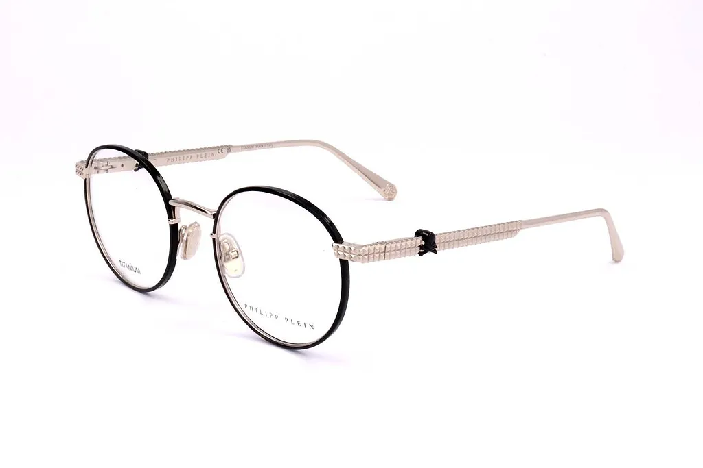 Philipp Plein Eyewear Round Frame Glasses