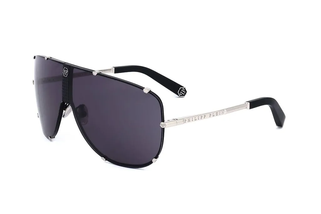 Philipp Plein Eyewear Shield Rimless Sunglasses