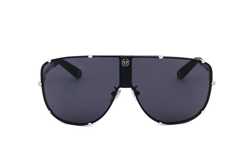Philipp Plein Eyewear Shield Rimless Sunglasses