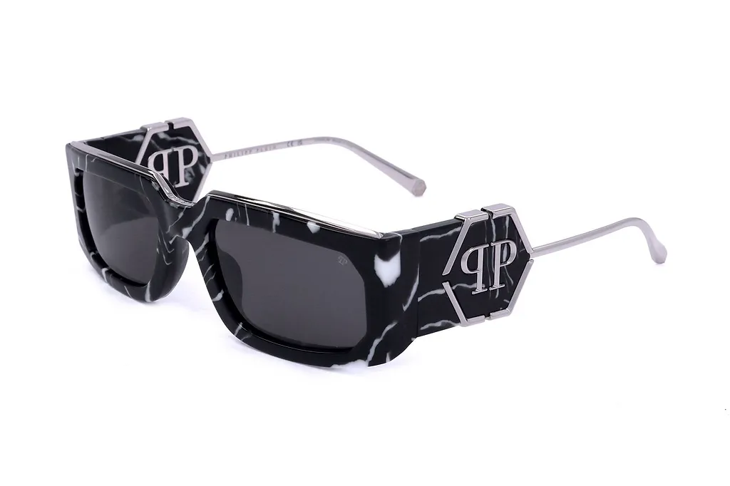 Philipp Plein Eyewear Spp119 Rectangular Glasses And Frames