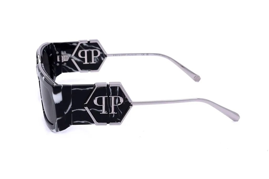 Philipp Plein Eyewear Spp119 Rectangular Glasses And Frames