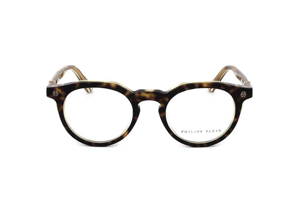 Philipp Plein Eyewear Vpp 060 Round Glasses