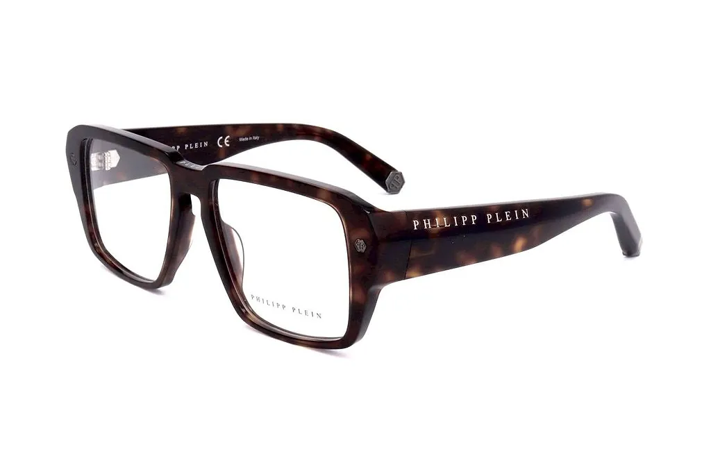 Philipp Plein Eyewear Vpp 081 Rectangular Glasses