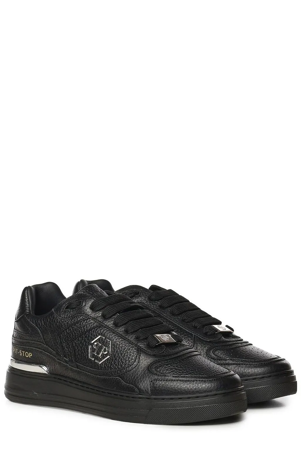 Philipp Plein Pit-Stop Low-Top Sneakers