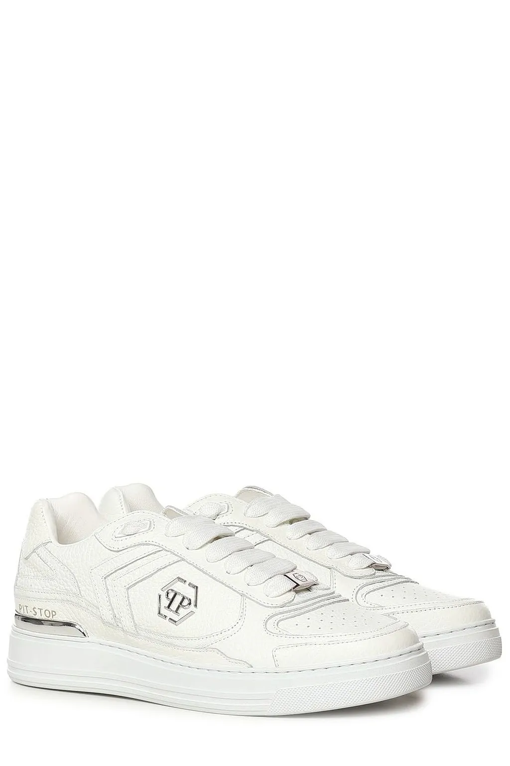 Philipp Plein Pit Stop Low-Top Sneakers