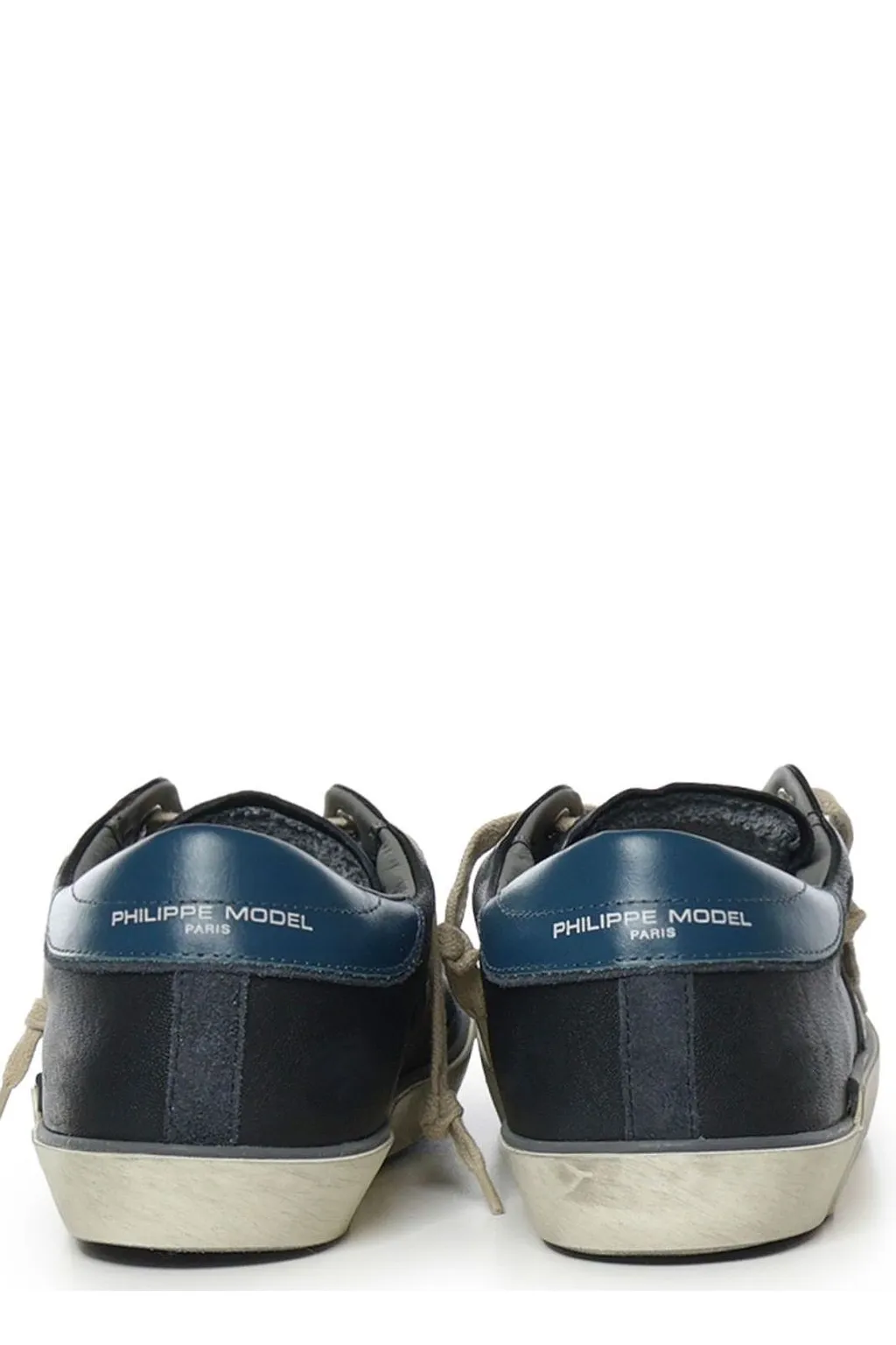 Philippe Model Prlu Distressed Low-Top Sneakers
