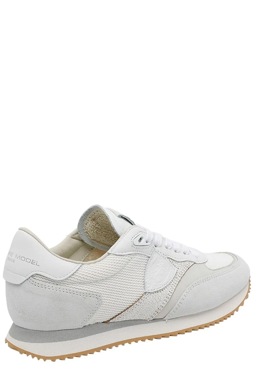 Philippe Model Logo Printed Lace-Up Sneakers