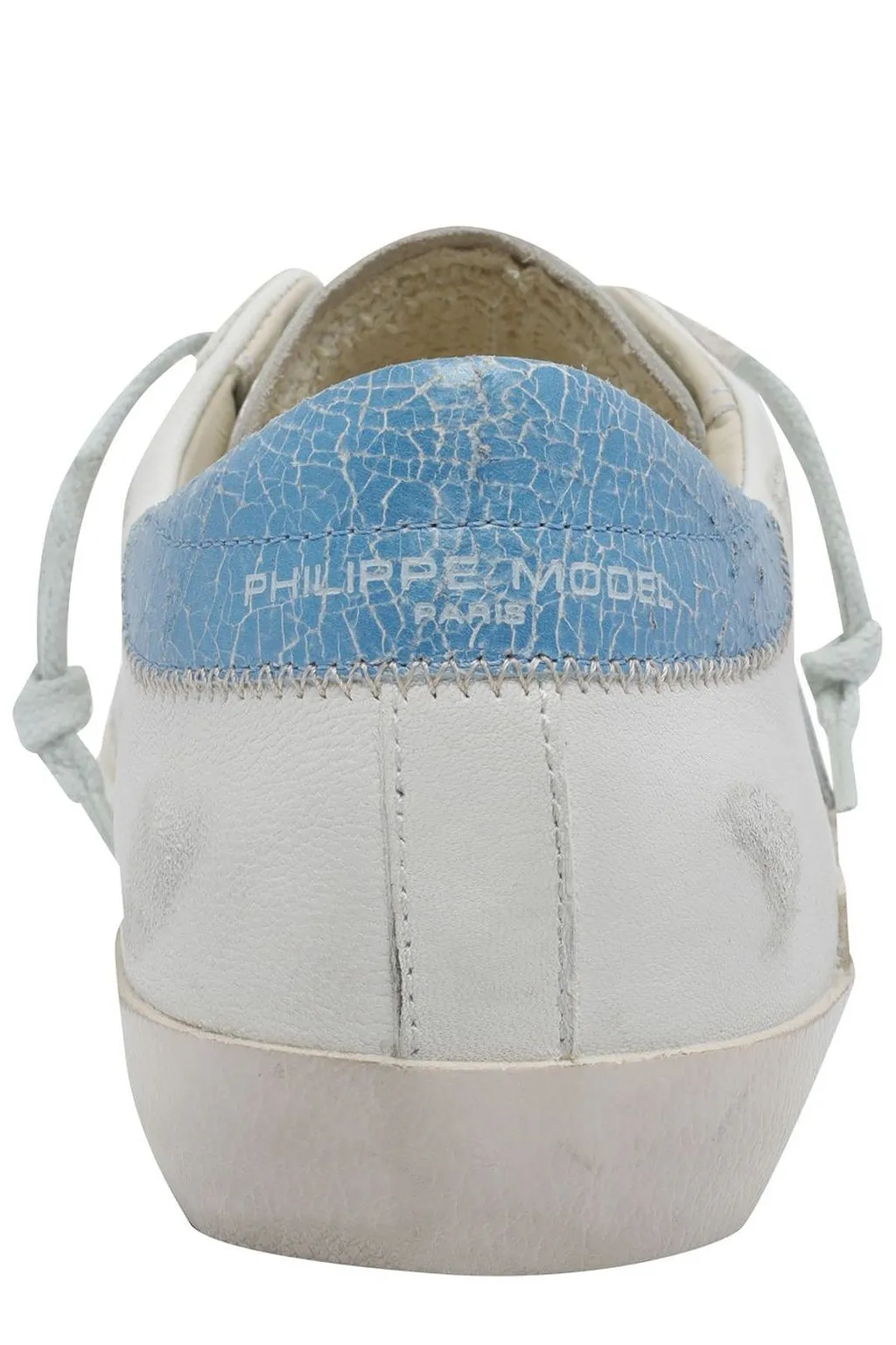 Philippe Model Prsx Logo Patch Lace-Up Sneakers
