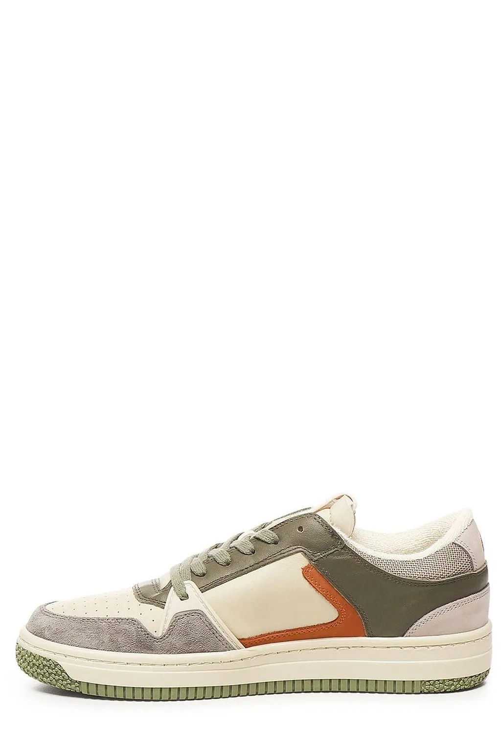 Philippe Model Round Toe Lace-Up Sneakers