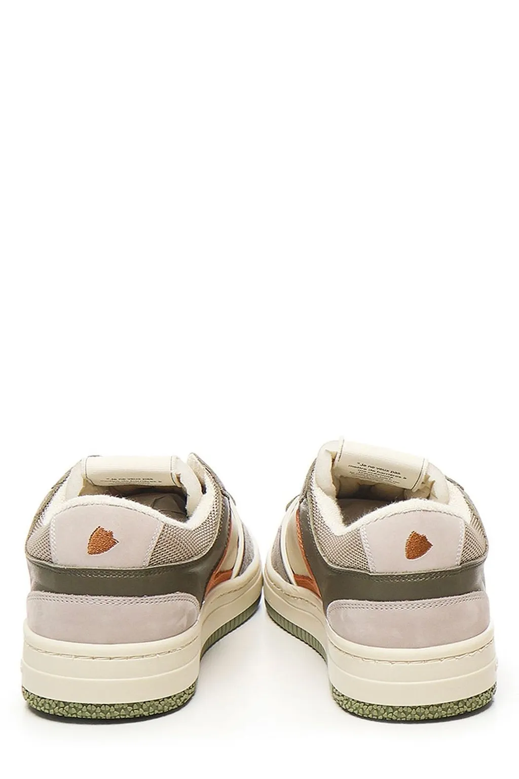 Philippe Model Round Toe Lace-Up Sneakers