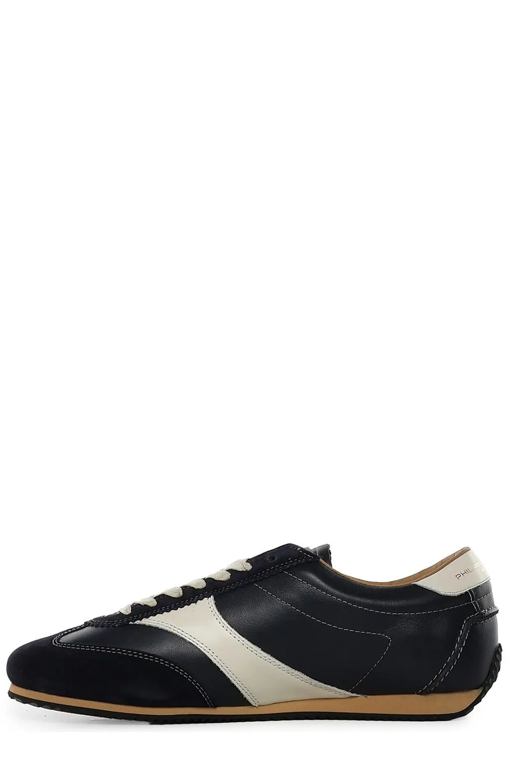 Philippe Model Suede Panel Low-Top Sneakers