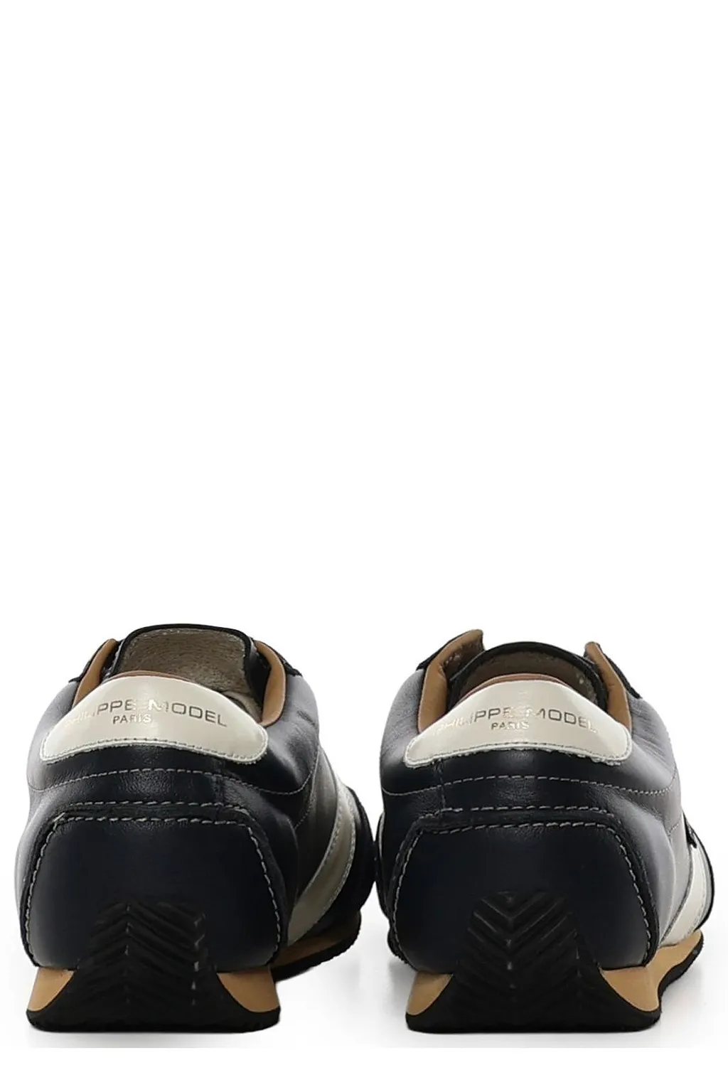 Philippe Model Suede Panel Low-Top Sneakers
