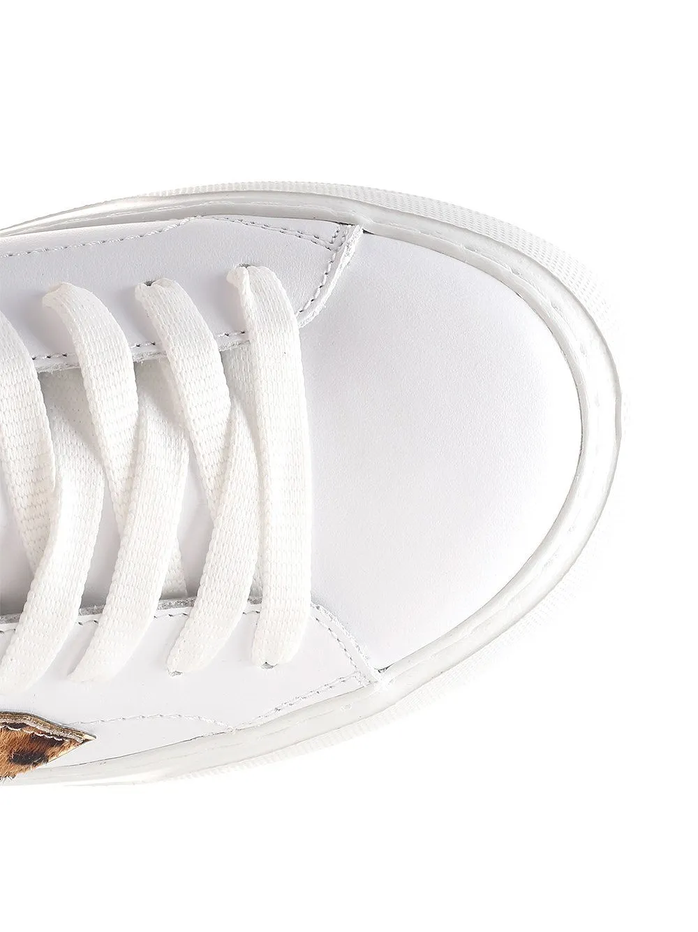 Philippe Model Round Toe Lace-Up Sneakers