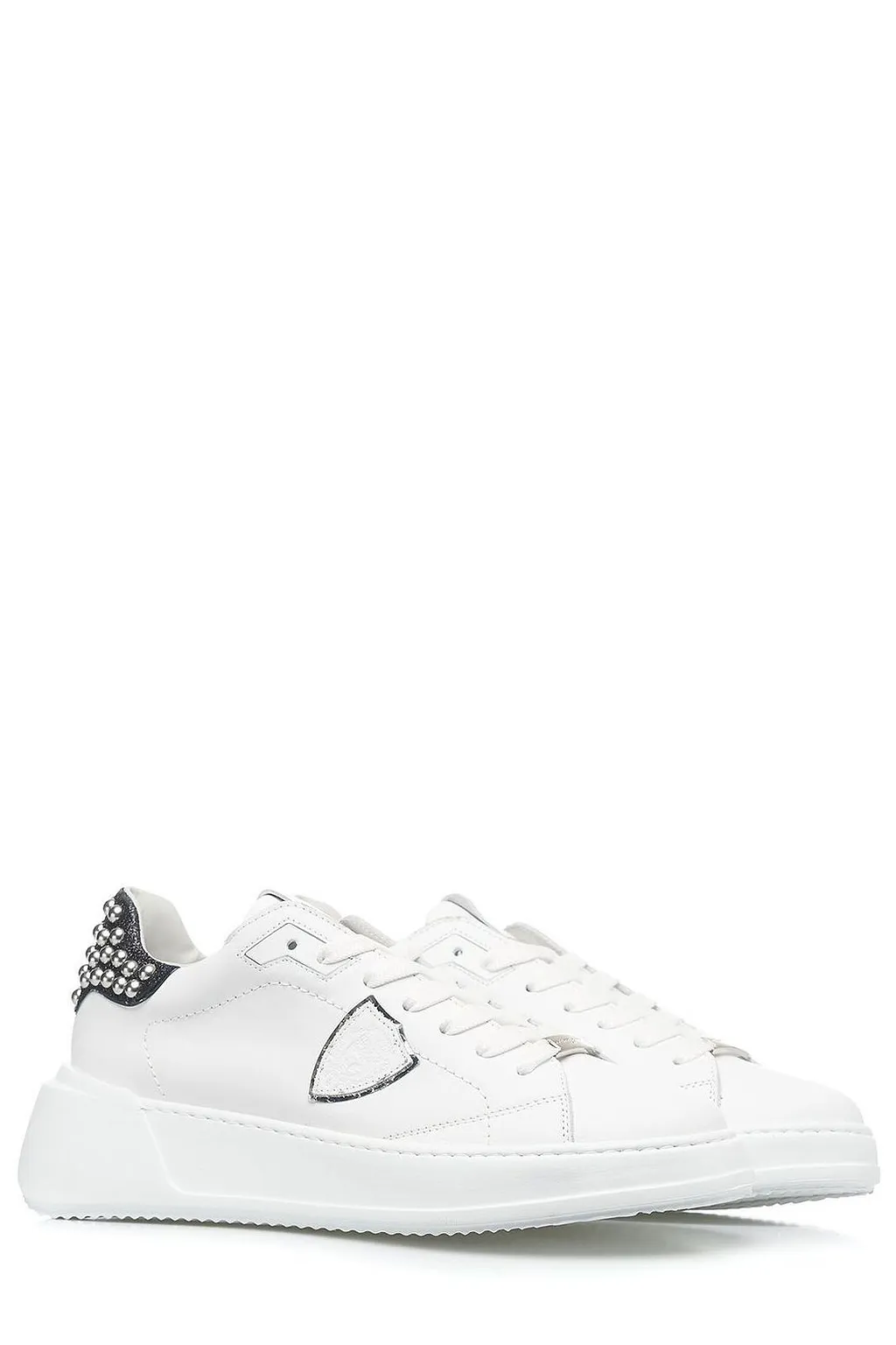 Philippe Model Tres Temple Lace-Up Sneakers