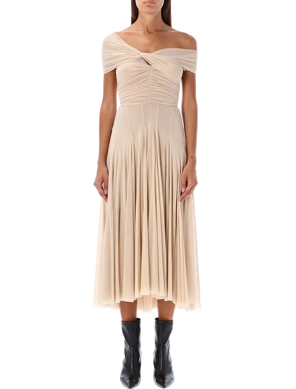 Philosophy Di Lorenzo Serafini Draped Midi Dress