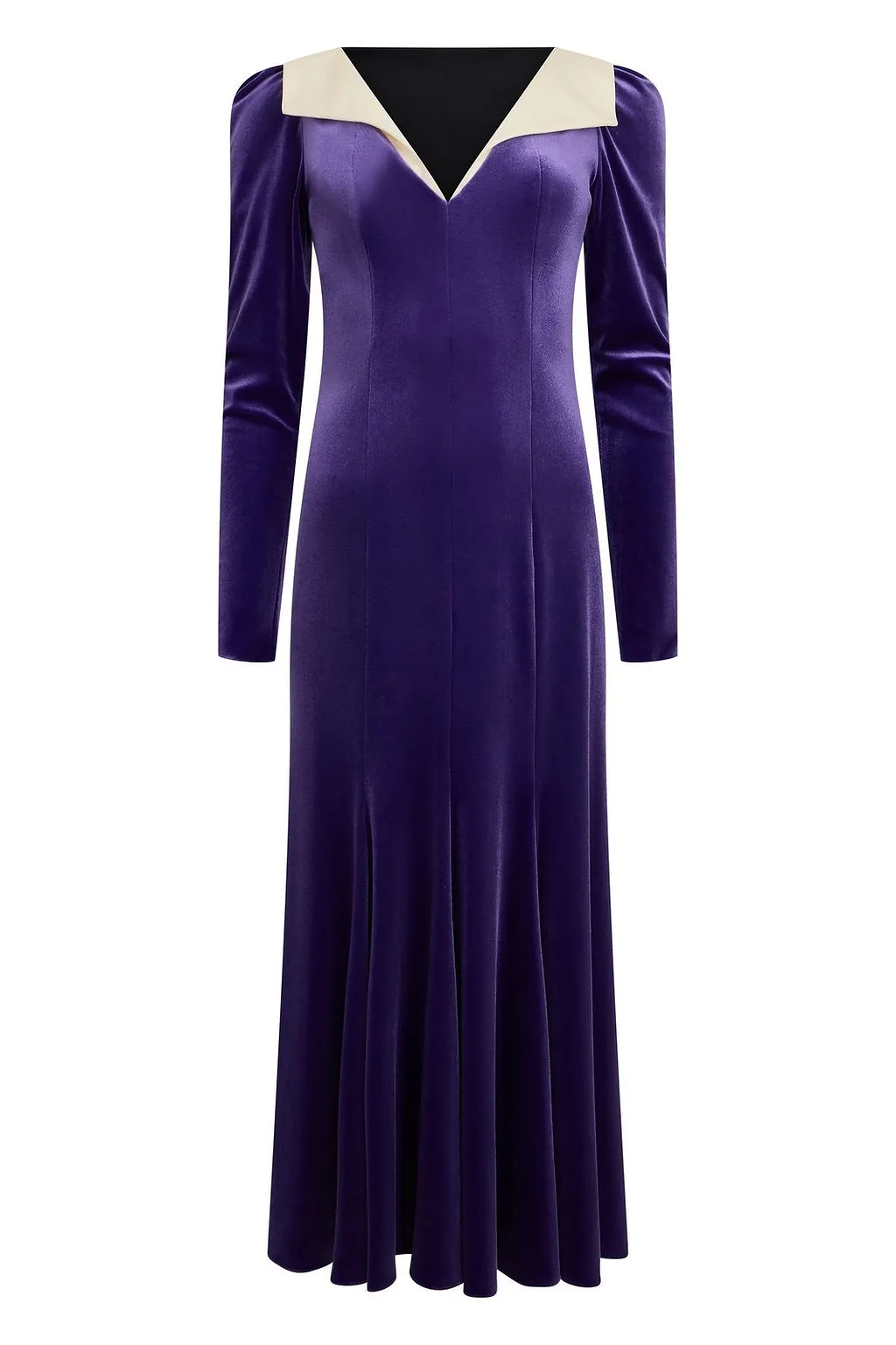 Philosophy Di Lorenzo Serafini V-Neck Velvet Dress