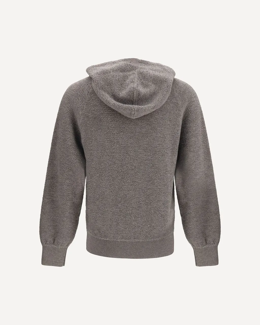 Piacenza Cashmere Ribbed Hooded Sweater