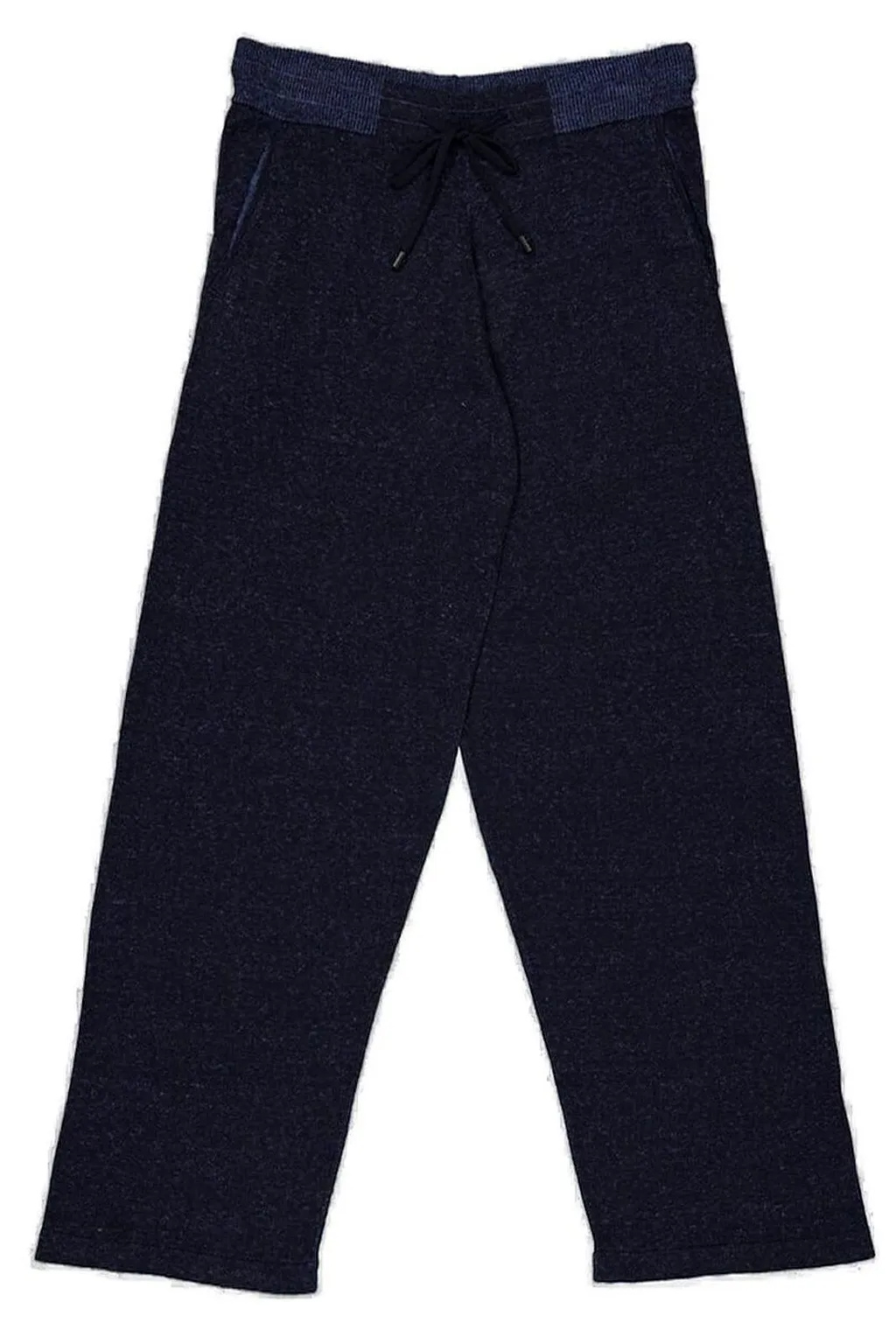 Piacenza Cashmere Wide-Leg Drawstring Trousers