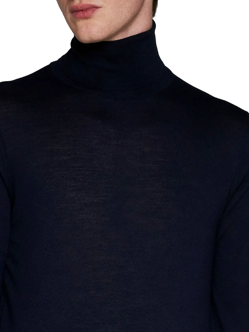 Piacenza Cashmere Turtleneck Knitted Jumper