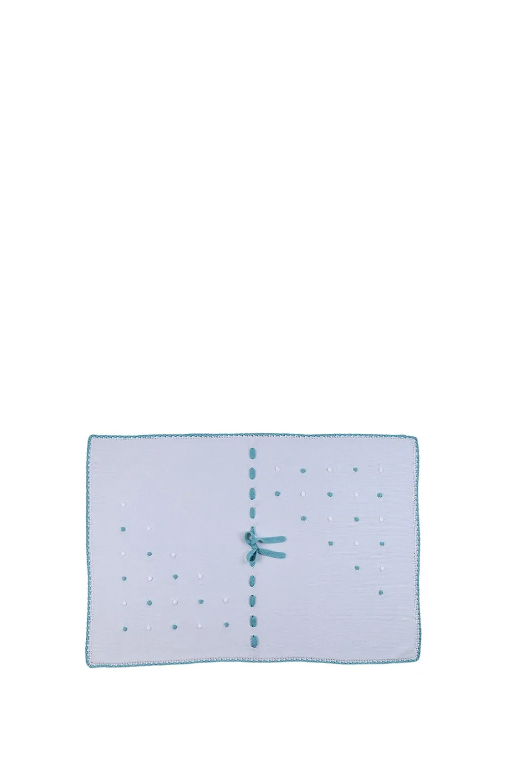 Piccola Giuggiola Bow Tie Detailed Blanket