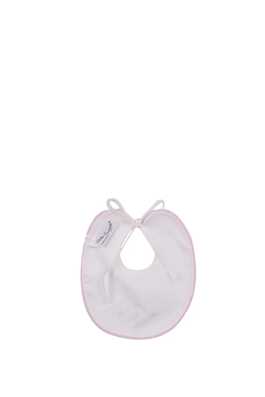 Piccola Giuggiola Flower Embroidered Bib