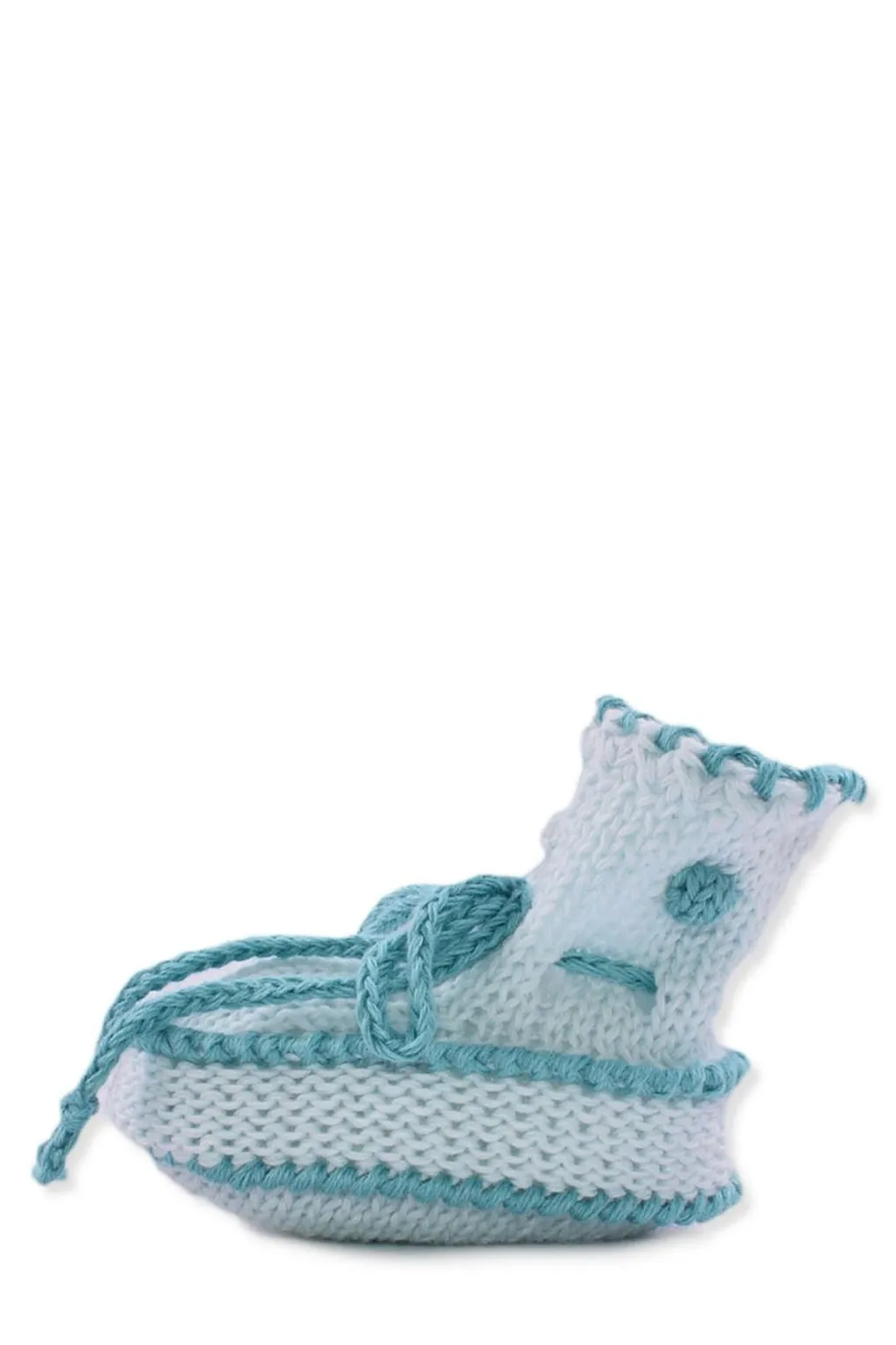 Piccola Giuggiola Lace-Up Knitted Pre-Walker Shoes