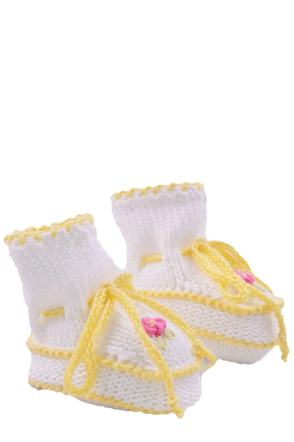 Piccola Giuggiola Lace-Up Knitted Pre-Walker Shoes