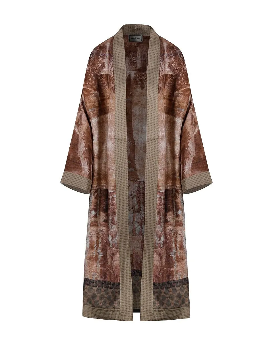 Pierre-Louis Mascia Aloe Printed Kimono Jacket