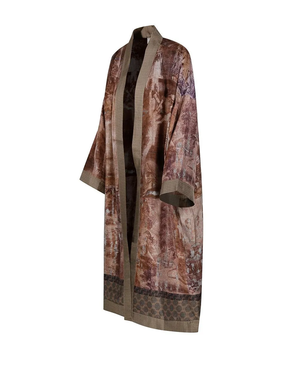 Pierre-Louis Mascia Aloe Printed Kimono Jacket