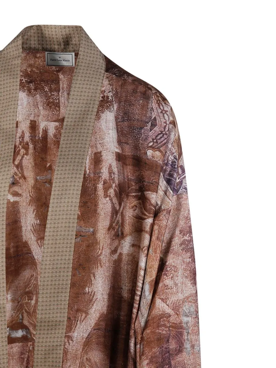 Pierre-Louis Mascia Aloe Printed Kimono Jacket