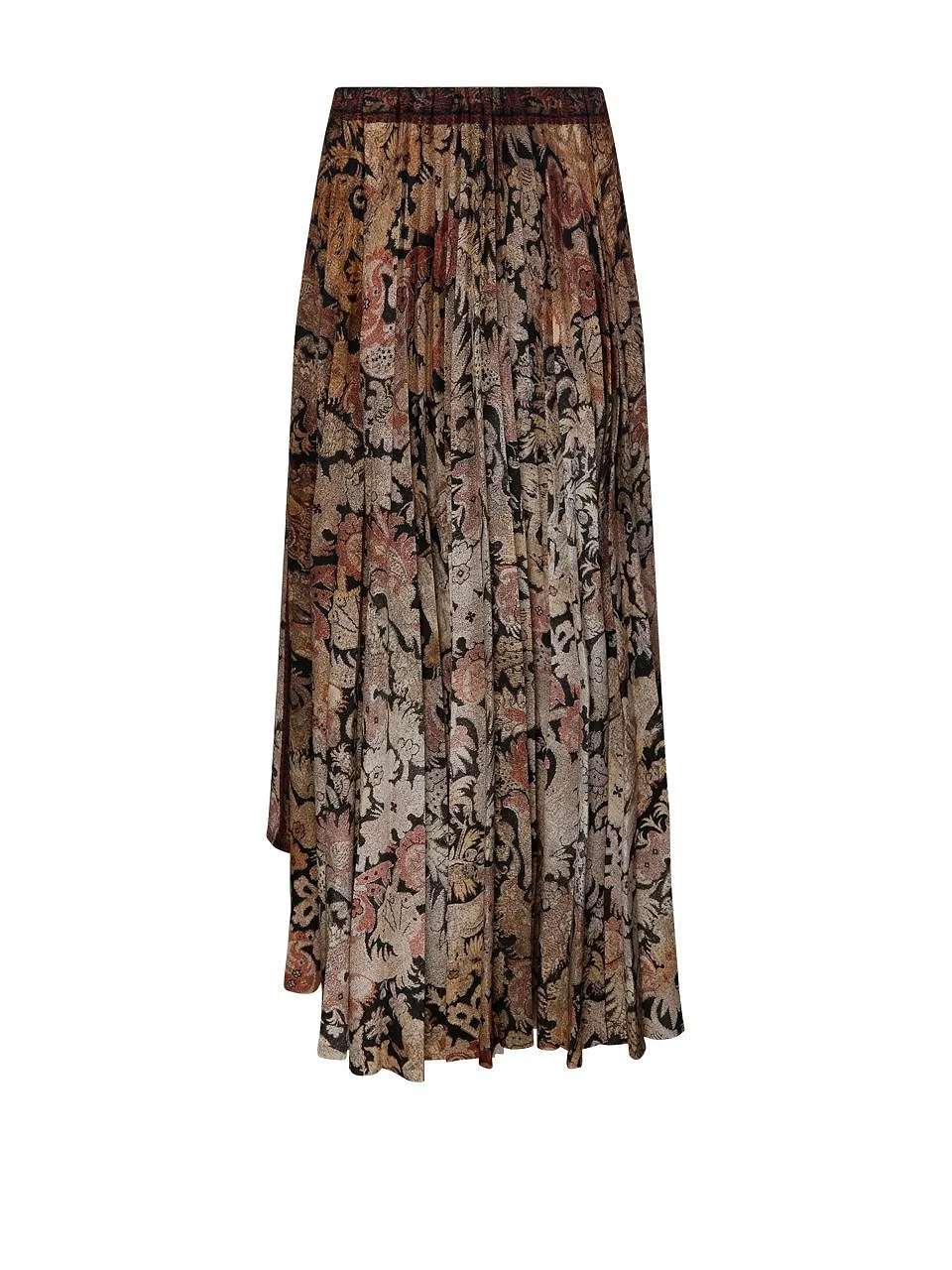 Pierre-Louis Mascia Cetos Printed Midi Skirt
