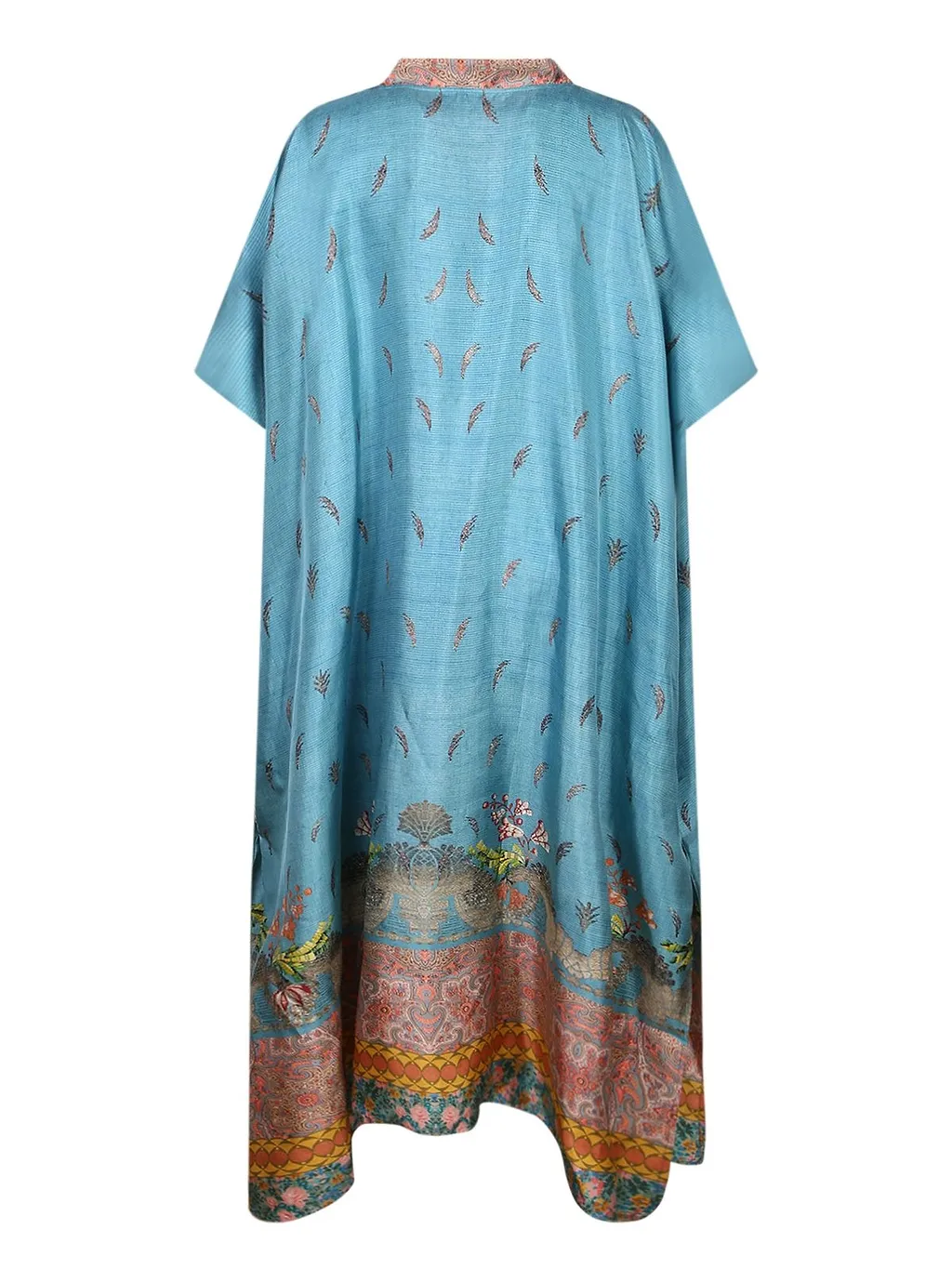 Pierre-Louis Mascia Floral Geometric Kaftan Dress