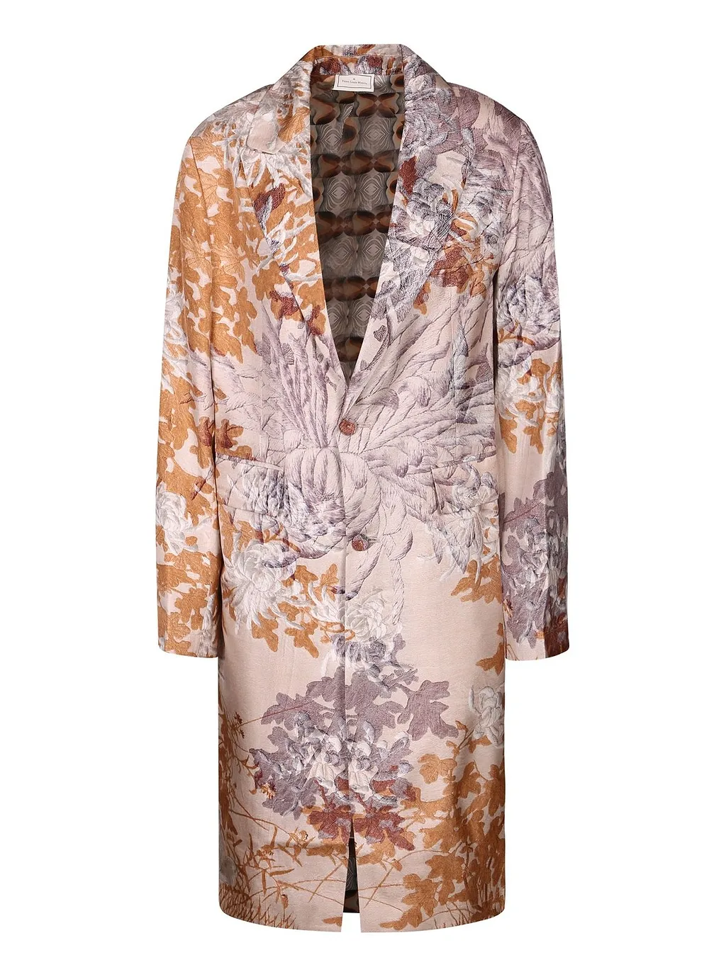 Pierre-Louis Mascia Floral Long Coat
