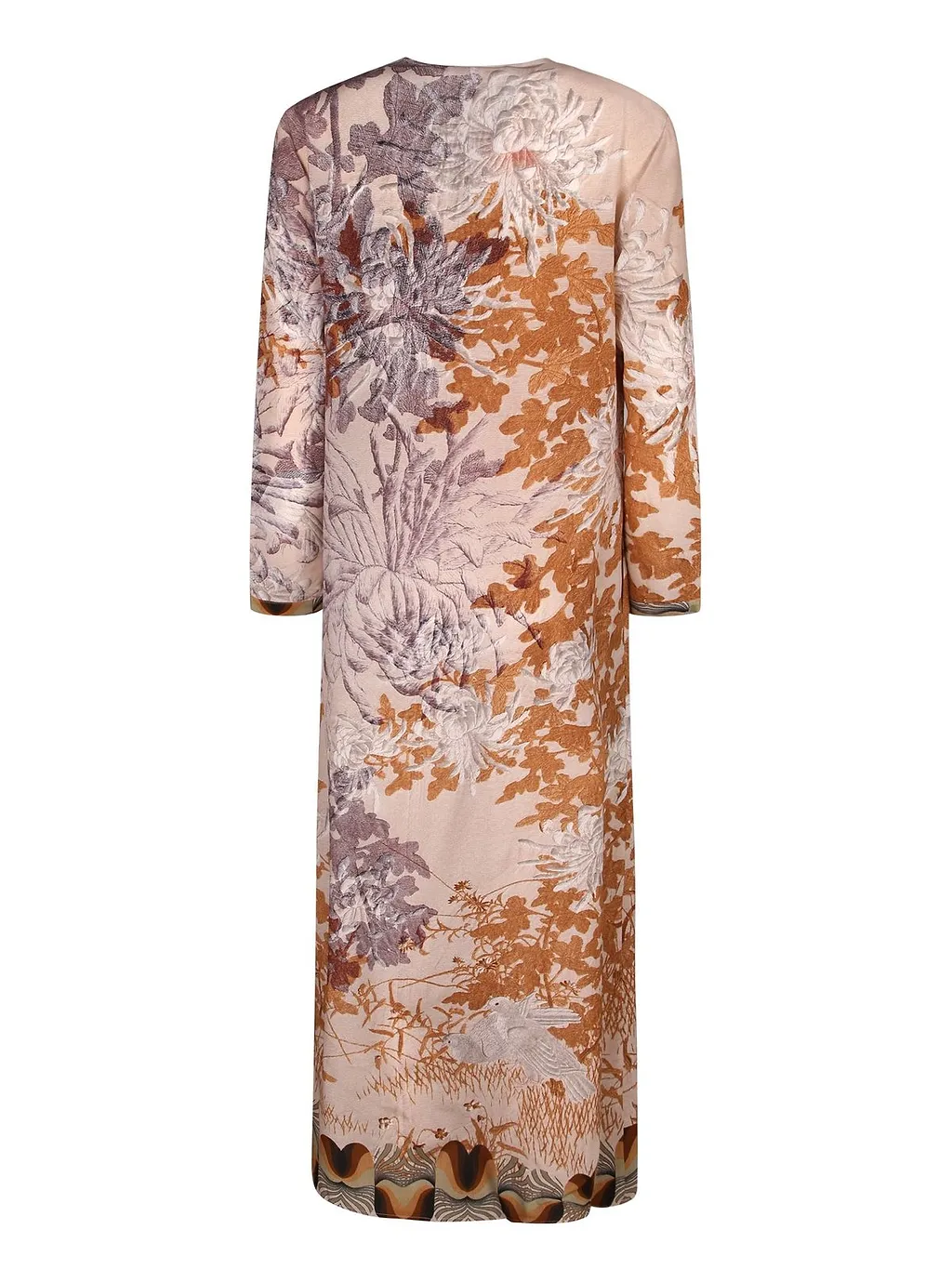 Pierre-Louis Mascia Floral Long-Sleeve Dress