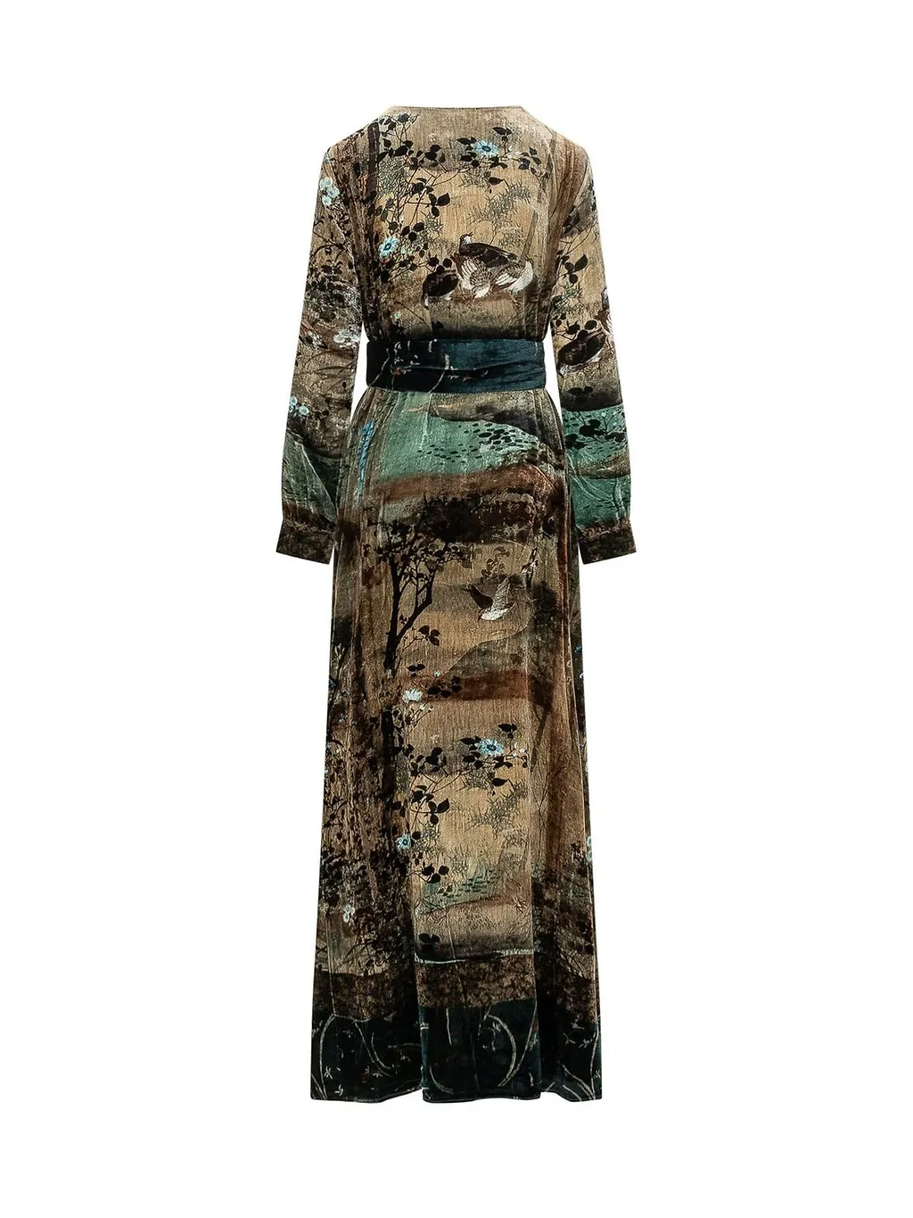 Pierre-Louis Mascia Kanpur Belted Maxi Dress