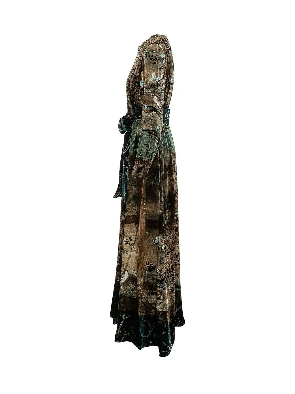 Pierre-Louis Mascia Kanpur Belted Maxi Dress