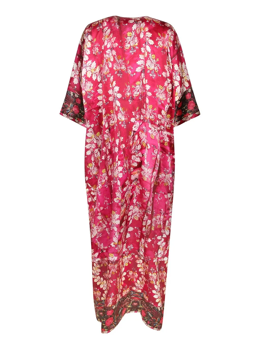 Pierre-Louis Mascia Printed Kimono-Sleeve Dress