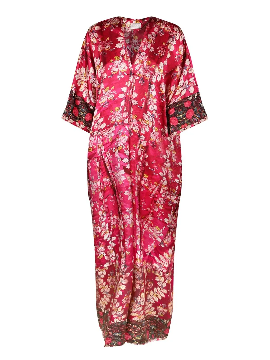 Pierre-Louis Mascia Printed Kimono-Sleeve Dress