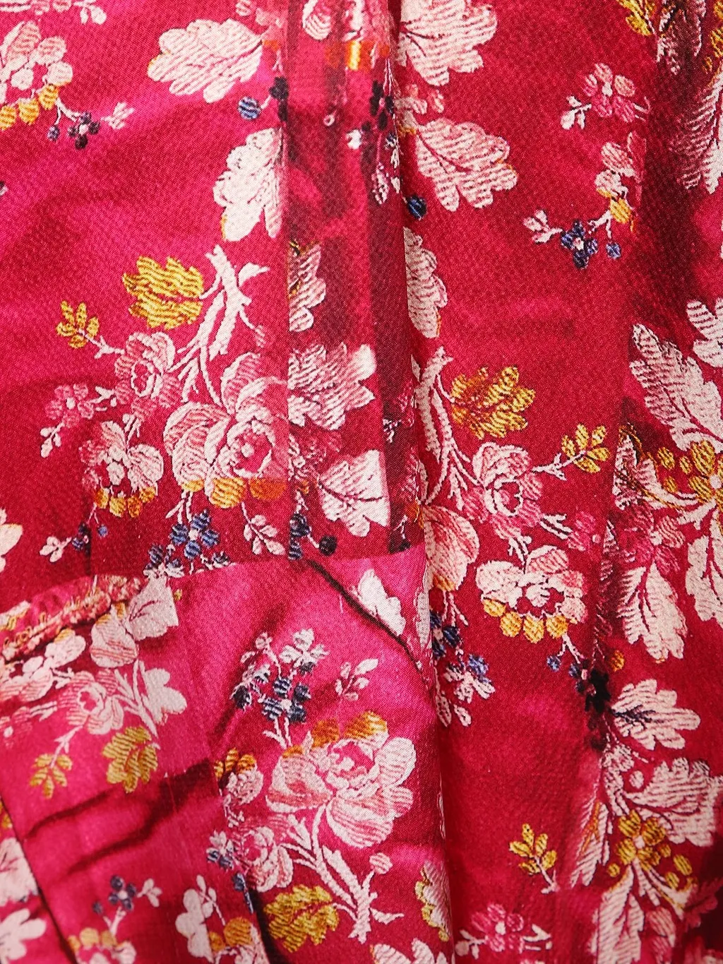 Pierre-Louis Mascia Printed Kimono-Sleeve Dress