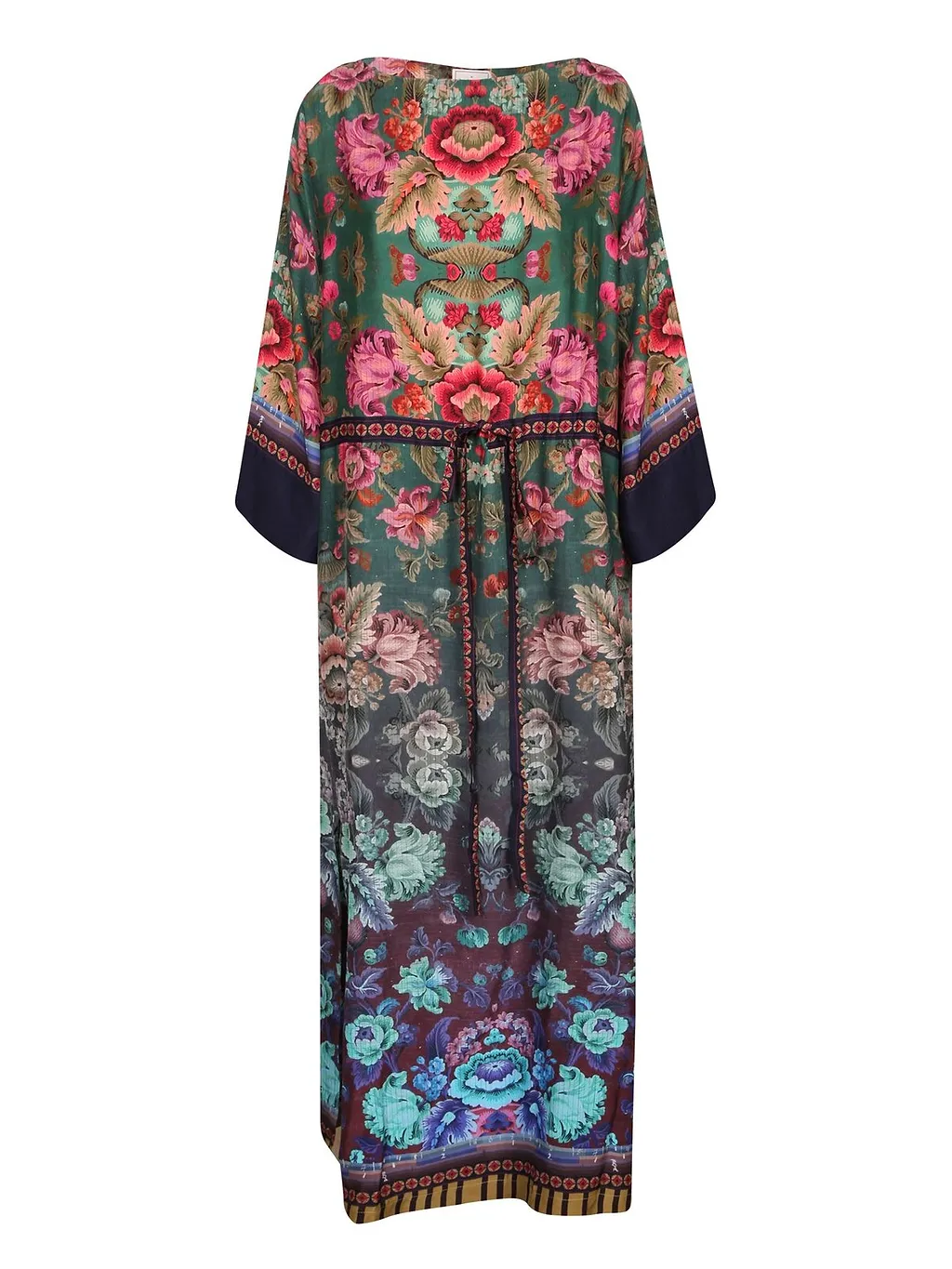 Pierre-Louis Mascia Tetris Floral Kaftan Dress